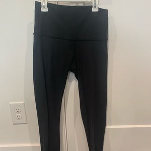 Lululemon wunder under leggings in black